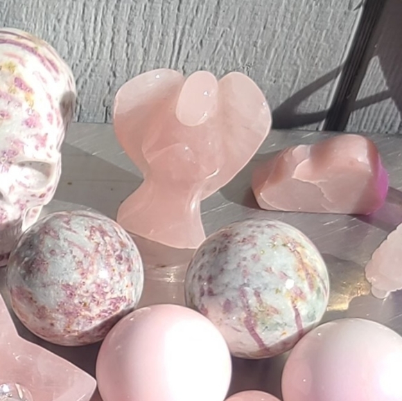 Kharma by Avelon Other - SOLD!Beautiful Pink quartz Guardian Angel 5"